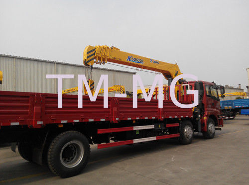 qualité  Hydraulic Telescopic Truck With Crane 16.5 Meters Lifting Height usine
