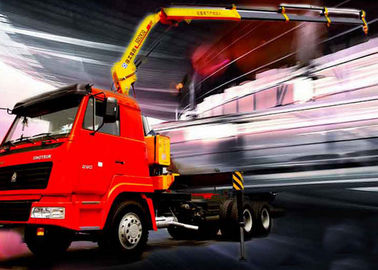 High Quality 5T Mobile Knuckle Truck Mounted Crane With Safety Transportation for Sale