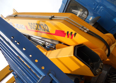 High Quality 5T Mobile Knuckle Truck Mounted Crane With Safety Transportation for Sale