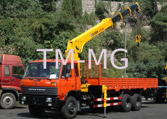grue montée par camion télescopique du boom 12T pour les équipements de télécommunication, 30 T.M