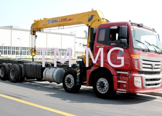 Les meilleures ventes grue montée par camion télescopique de boom de 14 tonnes conduite par hydraulique, 35 T.M